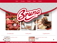 Tablet Screenshot of brunacarni.com